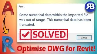 Revit Snippets: How to clean & optimise DWG files for Revit