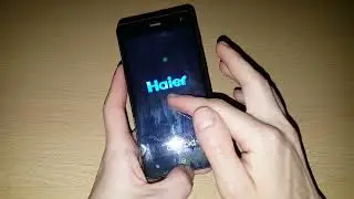 Haier W826 hard reset сброс настроек графический ключ пароль зависает тормозит висит на заставке