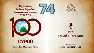 74. Пайгамбарыбыздын үйүндө кандай буюм-тайымдар бар эле?