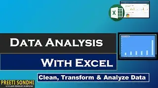 Microsoft Excel for Data Analysis | Data Science | Business Analyst