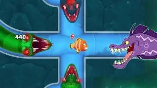 Mini game fishdom ads, help the fish  Part 76 snake on the beach