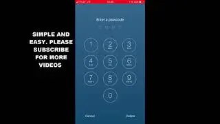 HOW TO DISABLE OR ENABLE SIMPLE PASSCODE IN TELEGRAM APP (IOS)