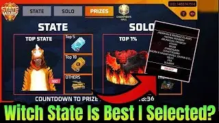 Free Fire State War Event Best State | State War Winner State | Free Fire State War Best State