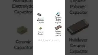 Different types of Capacitor #shorts