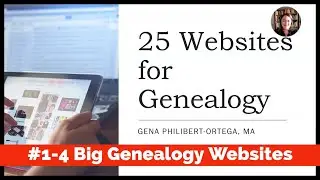 Genealogy Websites: #1 - 4 of our 25 Websites for Genealogy!