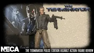 NECA - The Terminator Police Station Assault Action Figure Review!