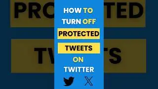 How Do I Disable Protected Posts on Twitter(X)