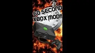 Modding an Original Xbox in 60 Seconds // Modding Made Easy! #shorts