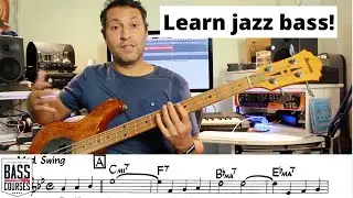 Jazz Standards, Walking Bass & Chart Reading (Autumn Leaves)