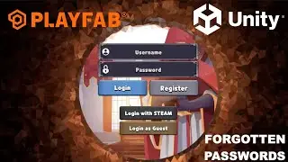 Reset forgotten passwords in Unity with PlayFab - PlayFab Tutorials Part 3