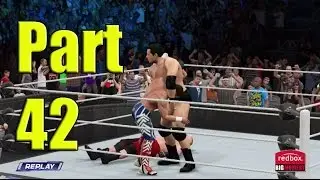 WWE 2K15 "Triple Threat Trouble!" Part 42 MYCAREER Mode XBOX ONE