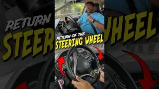 Return Of The Steering Wheel 🛞 #shorts #steeringwheel #funny #informative #automobile #cars24india