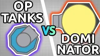 OP TANKS VS DOMINATOR !!!!! (Arras.io)