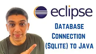 Java swing tutorial using Eclipse - Database Connection ( Sqlite ) to Java Part 1 of 2