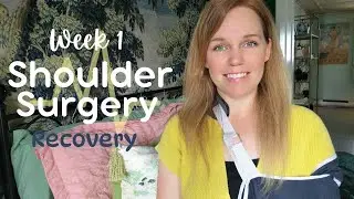 Recovering From Shoulder Surgery | Living Alone | Calcific Tendonitis | First Week