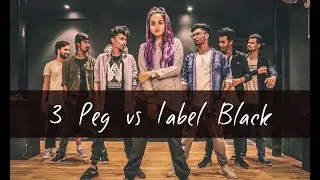 3 PEG vs LABEL BLACK | One Take | Tejas Dhoke Choreography | DanceFit Live