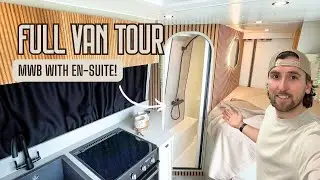 VAN TOUR | MWB Crafter with En-Suite! Full Off-Grid Conversion