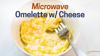 Making a Cheese Omelette in the Microwave