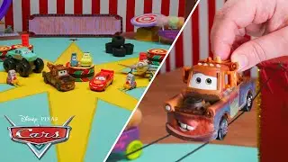 Lightning McQueen and Mater Join The Circus | Pixar Cars