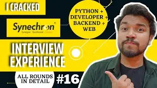 Synechron Interview Experience | Python/Django Developer Interview Question Answers | Web Developer