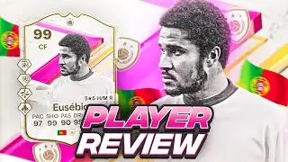 5⭐5⭐ 99 FUTTIES ICON EUSEBIO SBC PLAYER REVIEW | FC 24 Ultimate Team