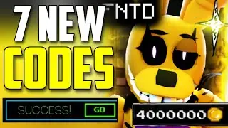 *NEW* ALL WORKING CODES FOR FIVE NIGHTS TD IN 2024! ROBLOX FIVE NIGHTS TD CODES