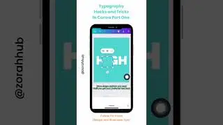 Typography hacks and tricks in canva 