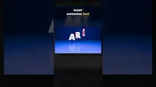 Super Easy 3d text animation in Blender (Part  1) | 