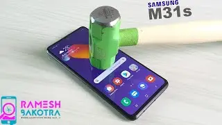 Samsung Galaxy M31s Screen Scratch Test