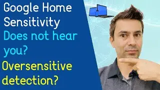 How to set google home sensitivity on smart devices?