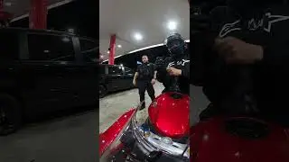 Power tripping cop v biker