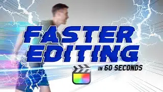 3 Helpful Tips for FASTER EDITING in Final Cut Pro in 60 seconds #Shorts