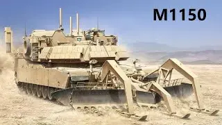 The M1150 Assault Breacher is a highly mobile engineering armored vehicle.