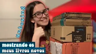 comprei livros mesmo não tendo dinheiro! | unboxing dos livros que comprei