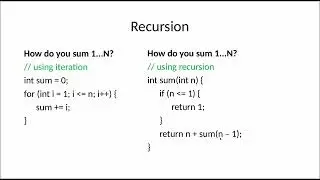 Data Structures: Recursion