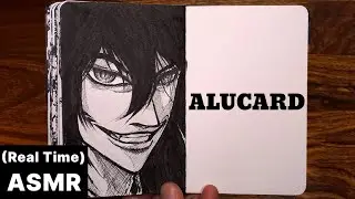 [ASMR] Drawing ALUCARD🩸 - Hellsing (Real Time)