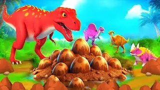 Mud Dinosaur Eggs Heist and Thrilling Hatching Mission! | Jurassic World Adventures 2024