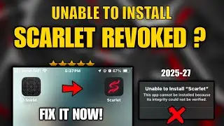 Scarlet Revoked? Fix It Permanently! (No PC/Jailbreak) | Sideload Apps on iPhone & iPad
