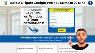 Build A 6 Figure GoHighLevel + Facebook Ads SMMA In 20 Minutes