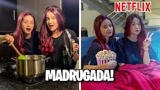 VLOG - 1º MADRUGADA NA CASA NOVA!