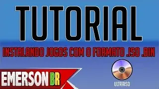 Tutorial - Instalando jogos com o formato .ISO .BIN - UltraISO [PT-BR]