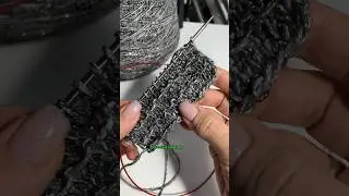 Простой и красивый узор #вязание