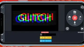 🔥How To Create GLITCH Effect In Kinemaster || GLITCH Effect In Phone|| 👍