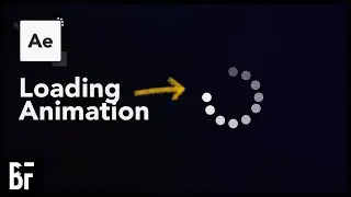 Loading Circle Animation - After Effects Tutorial