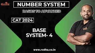 CAT PREPARATION 2024 | Base Systems 4 | Numbers