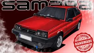 Малюємо класичне авто 80-90х LADA SAMARA 2108 | How to draw a car in perspective | Drawing 80s car