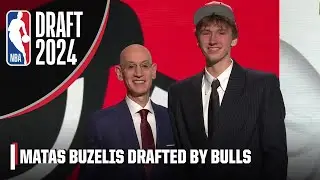 The Chicago Bulls select Matas Buzelis with the No. 11 pick in the 2024 NBA Draft | NBA on ESPN