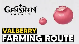 Valberry Farming Route (Valberry Location) - Genshin Impact