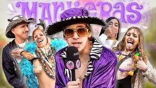 Offensive Interviews at Mardi Gras!