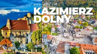 ONE DAY IN KAZIMIERZ DOLNY (POLAND) 🇵🇱 | 4K | A Visual Feast for Explorers